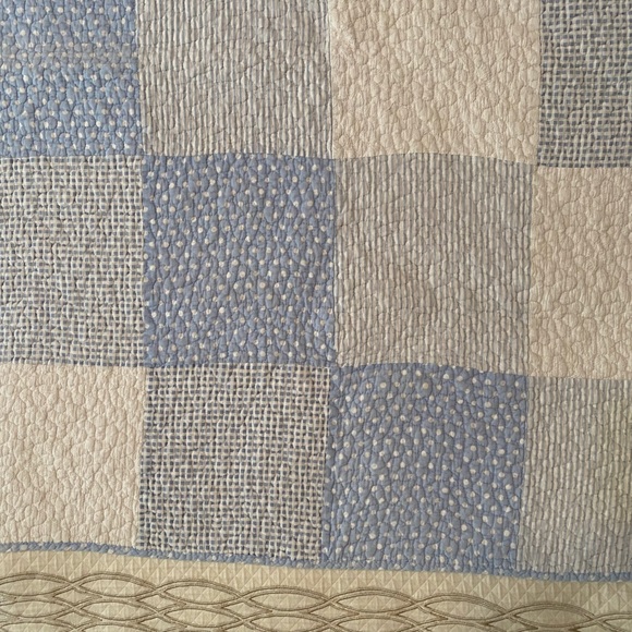 Stephan Baby quilt polka dot, gingham, solid and stripe design - Picture 9 of 16